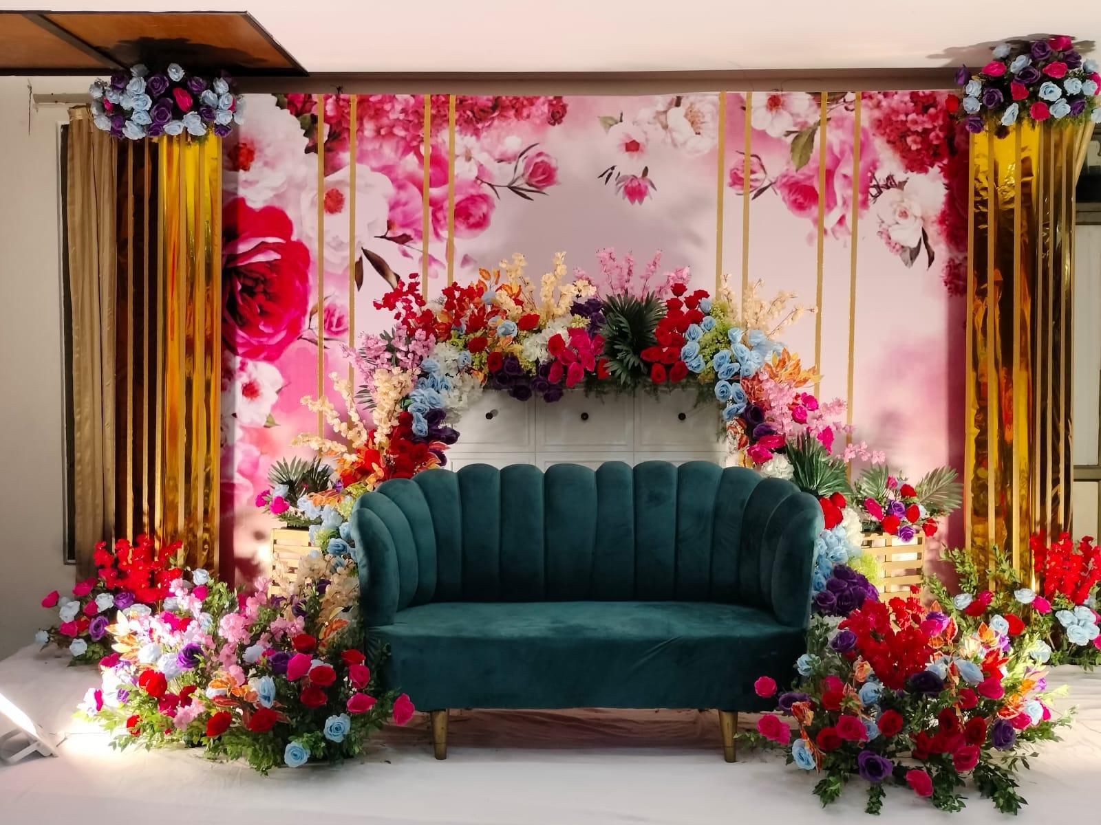 Banquet Floral Stage